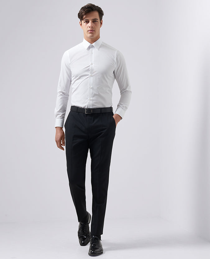 Buy Louis Philippe Black Trousers Online  762276  Louis Philippe