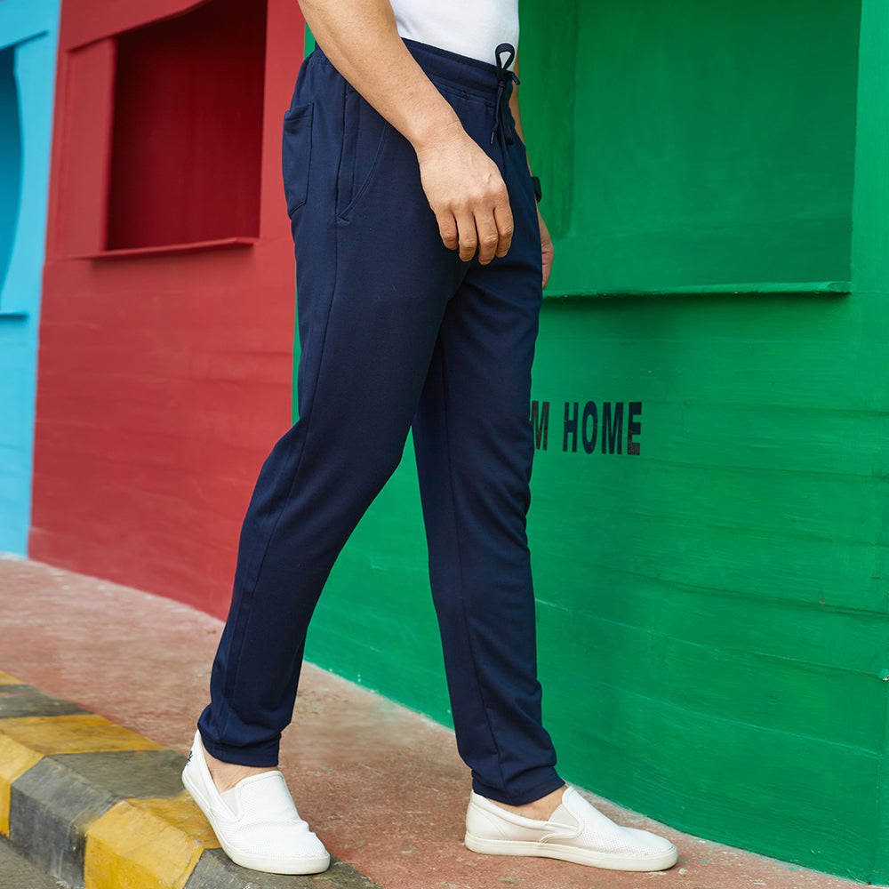 Buy Pesado Men Solid Royal Blue Formal Trousers Online at Best Prices in  India - JioMart.